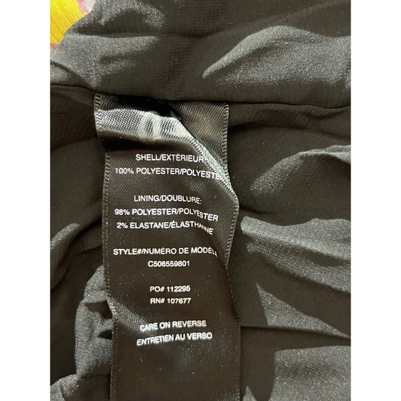 Alice + Olivia Kora Mixed Baroque Print Maxi‎ Dress V Neck Sleeveless Size 6 - Picture 9 of 10